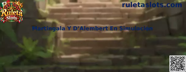 Representación educativa de Martingala y D’Alembert en una simulación de ruleta con créditos ficticios