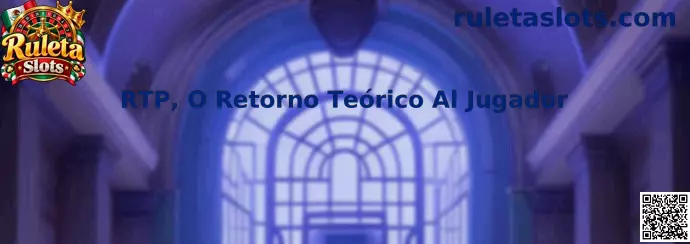 Ilustración informativa sobre el RTP o Retorno Teórico al Jugador en Ruleta Slots