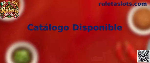 Imagen ilustrativa del Catálogo Disponible de Ruleta Slots y sus opciones de entretenimiento digital